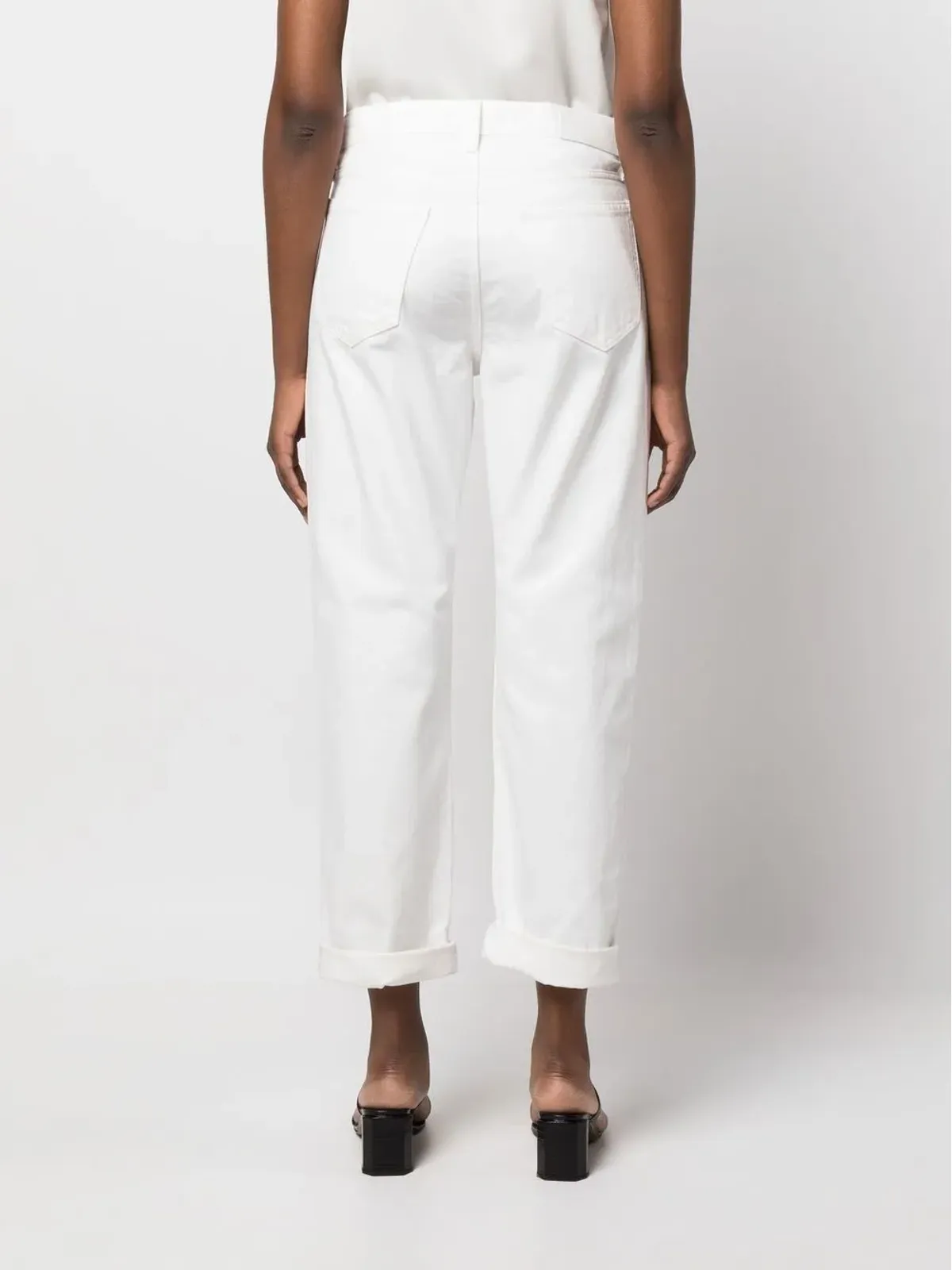 Calvin Klein ロゴパッチ ボーイフレンドジーンズ - 画像4