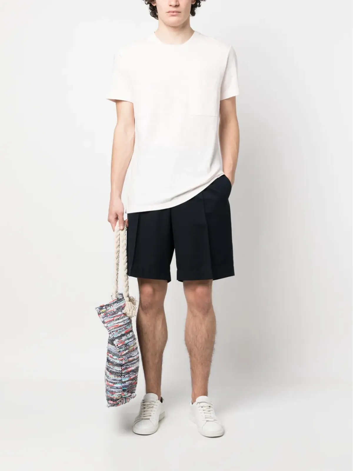 Orlebar Brown チェストポケット付きコットンTシャツ - 画像2