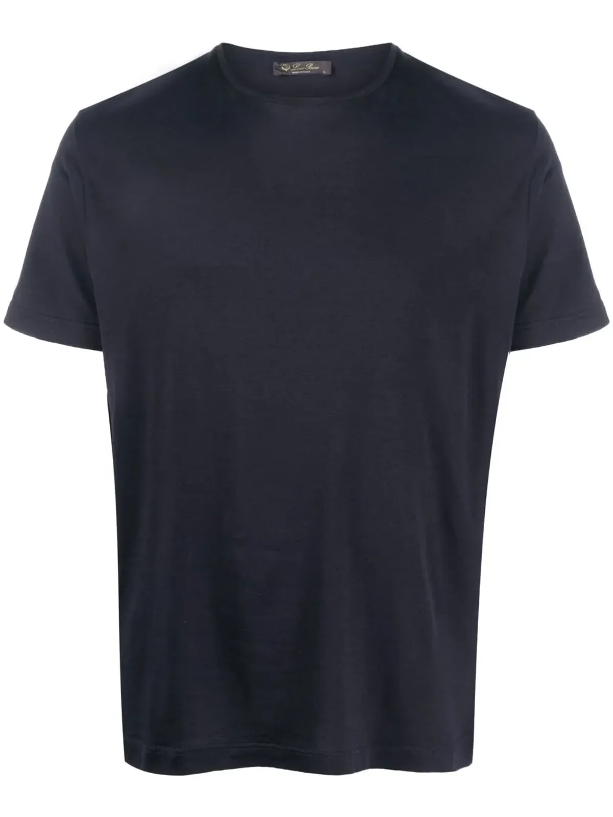 Loro Piana クラシック シルクコットン Tシャツ - ブルー - 画像1