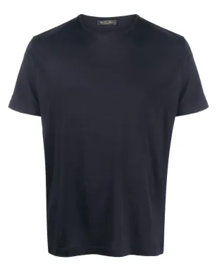 Loro Piana クラシック シルクコットン Tシャツ - ブルー - サムネイル1