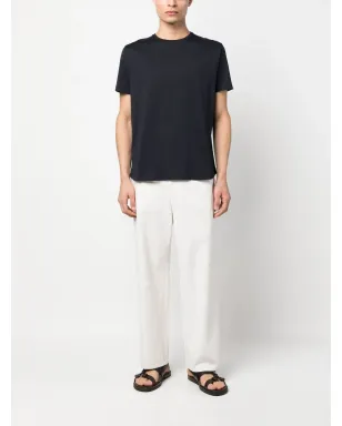 Loro Piana クラシック シルクコットン Tシャツ - ブルー - サムネイル2