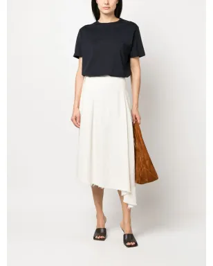 Loro Piana クラシック シルクコットン Tシャツ - ブルー - サムネイル3