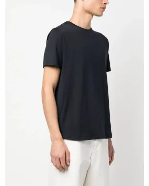 Loro Piana クラシック シルクコットン Tシャツ - ブルー - サムネイル4