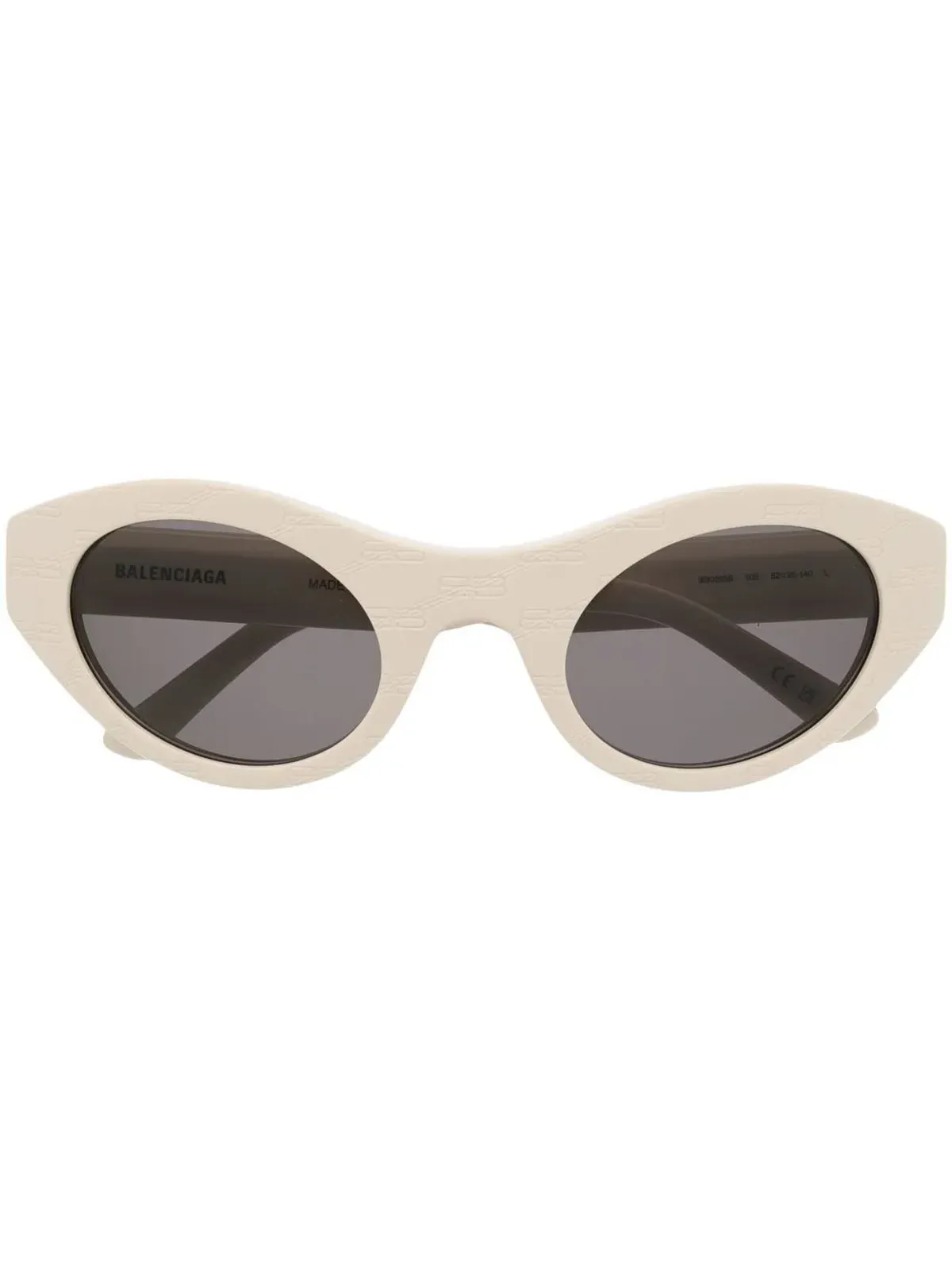 Balenciaga Eyewear モノグラムキャットアイフレームサングラス - 画像1