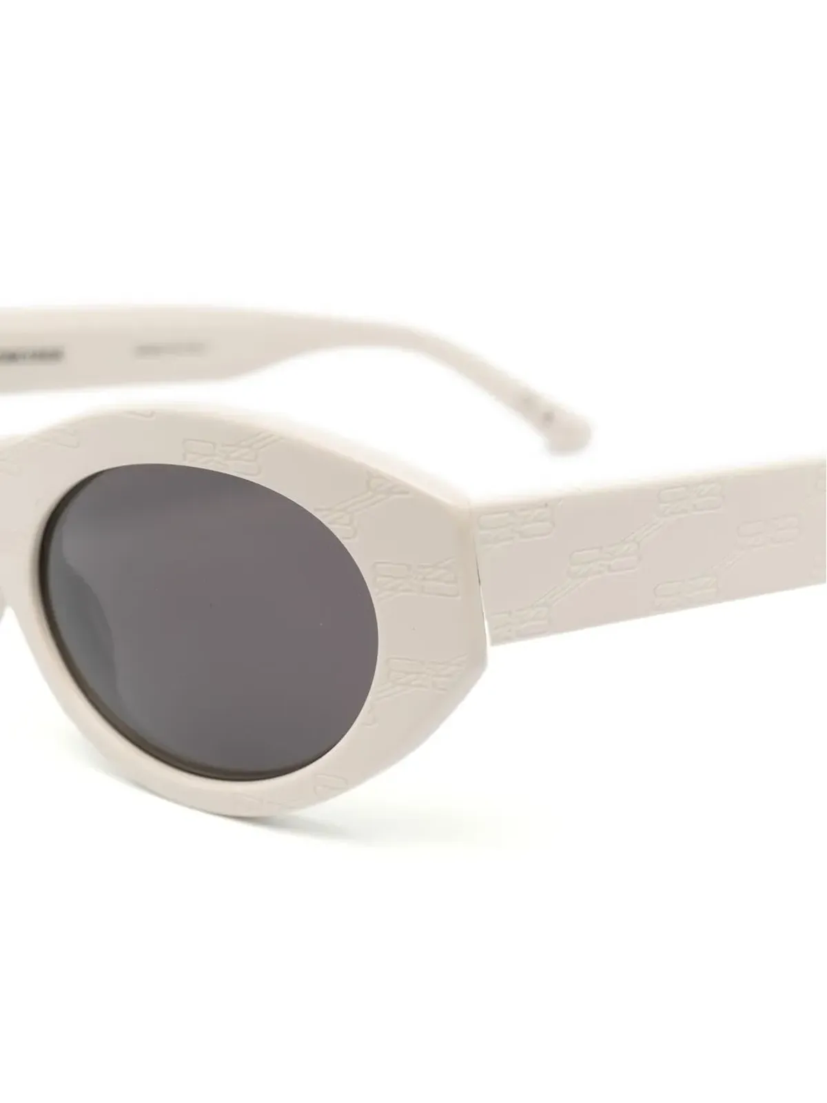 Balenciaga Eyewear モノグラムキャットアイフレームサングラス - 画像3