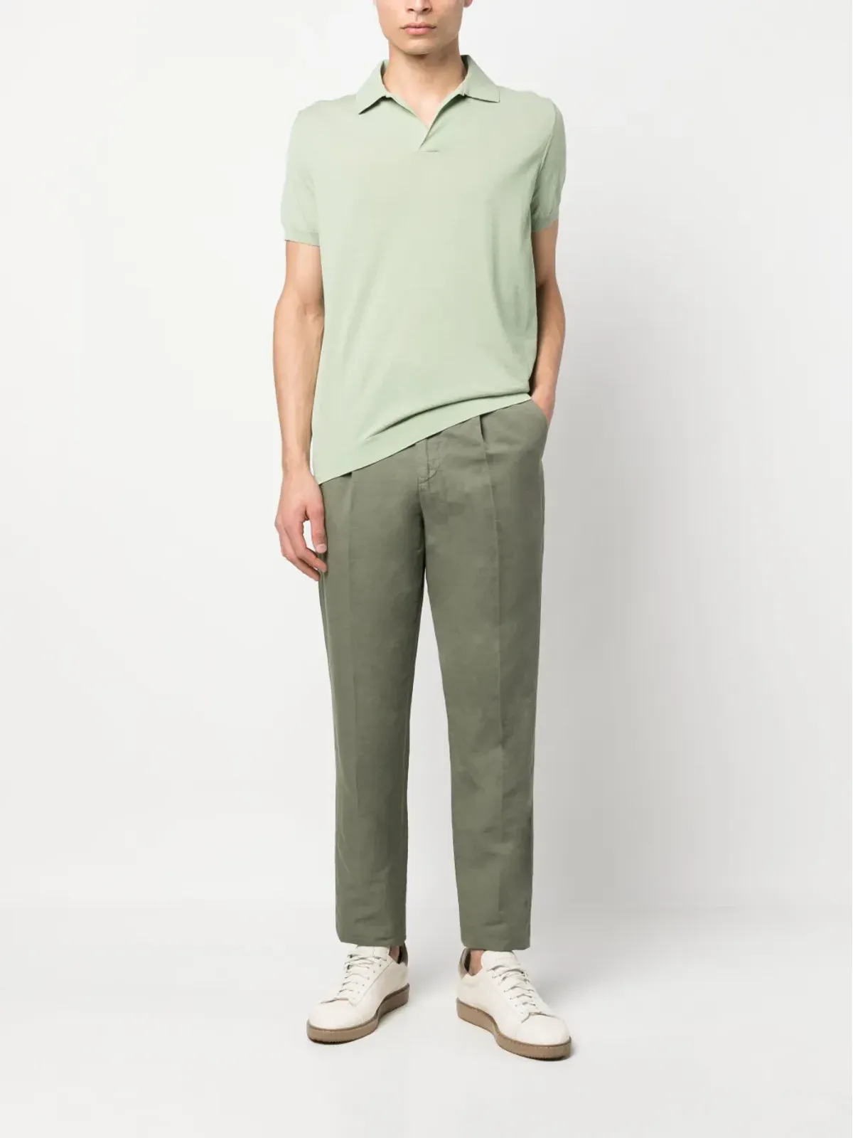 Loro Piana クラシックコットン ポロシャツ - 画像2