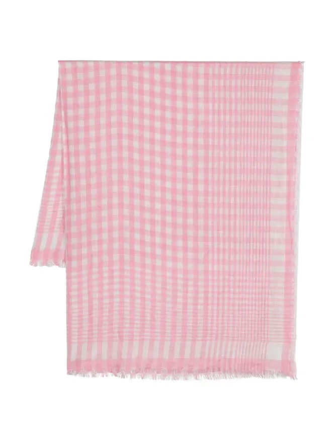 Faliero Sarti Faliero Sarti チェック柄スカーフの商品画像
