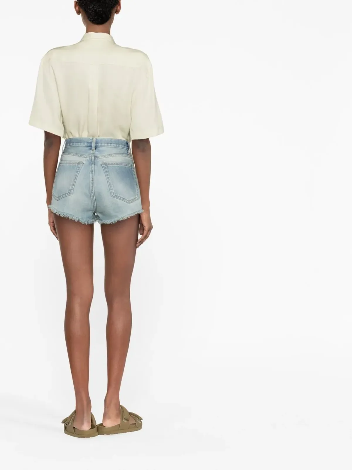 Calvin Klein 刺繍ロゴ入り半袖シャツ - 画像4