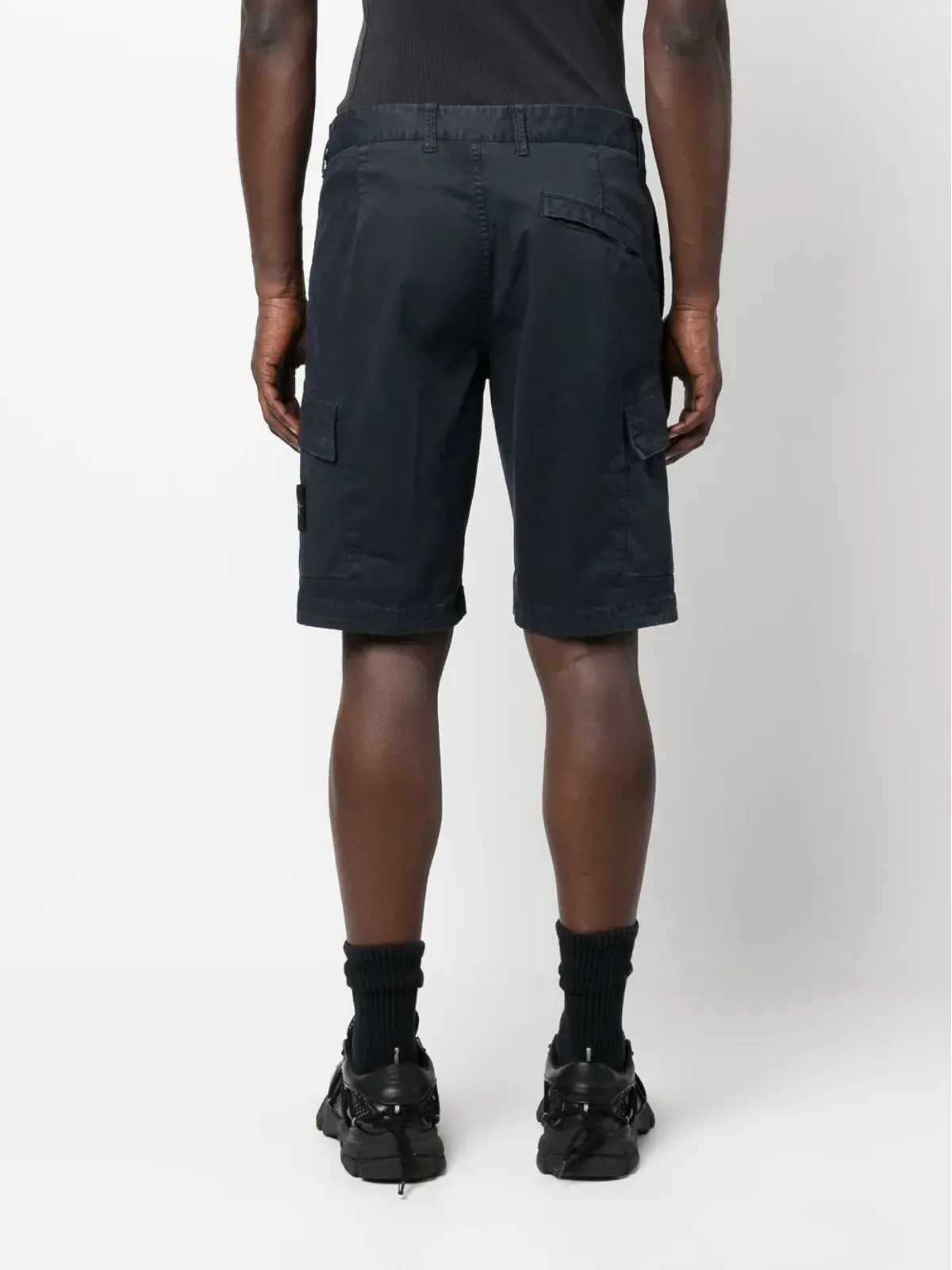 Stone Island コンパスモチーフカーゴショーツ - 画像4
