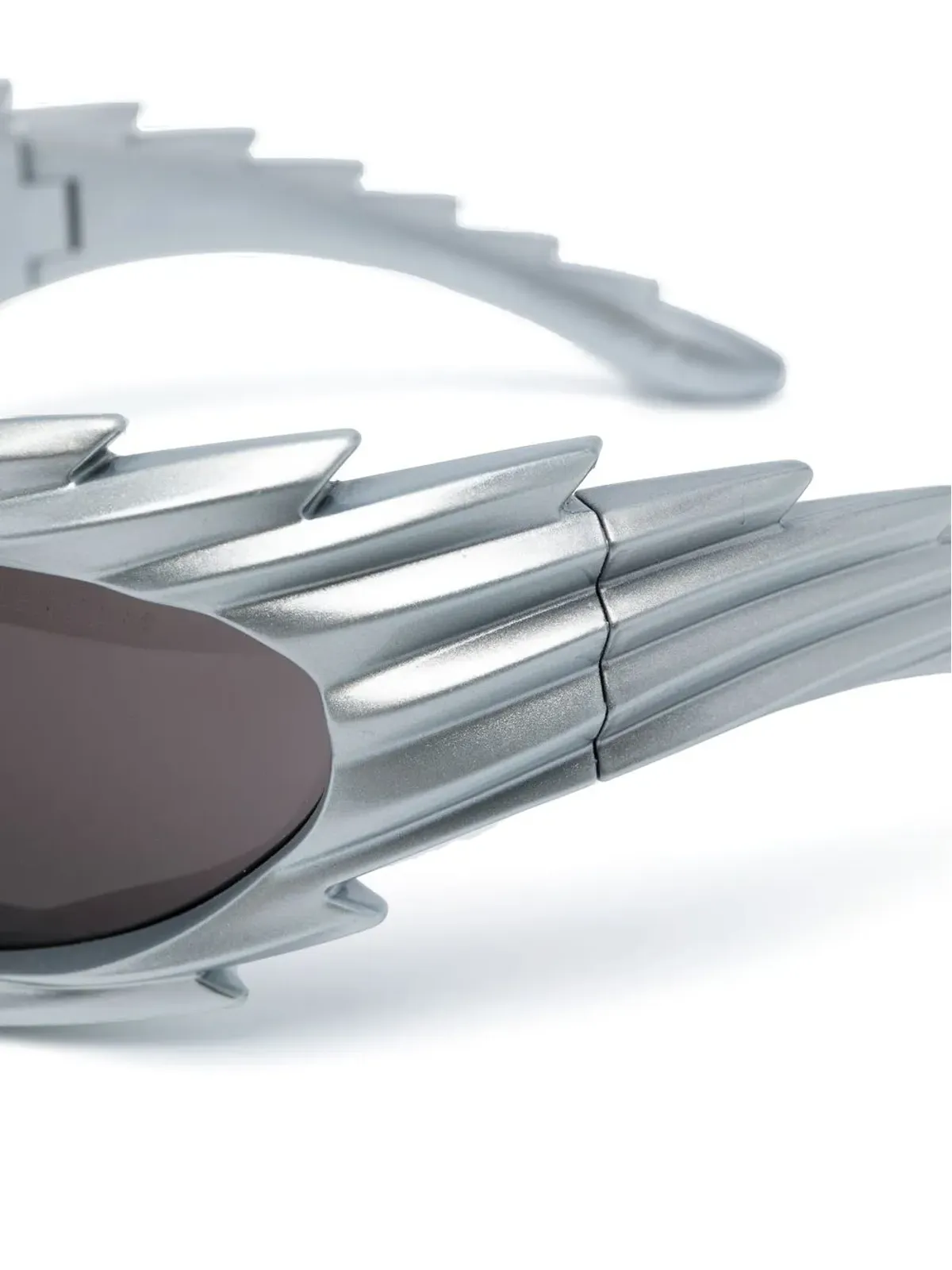 Balenciaga Eyewear スパイク レクタングルフレーム サングラス - 画像3