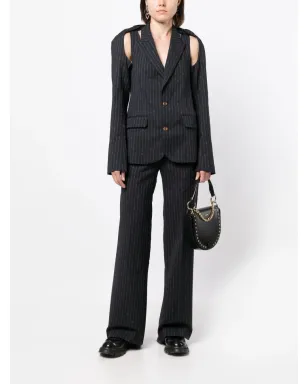 Charles Jeffrey Loverboy ピンストライプカットアウトブレザー - サムネイル2