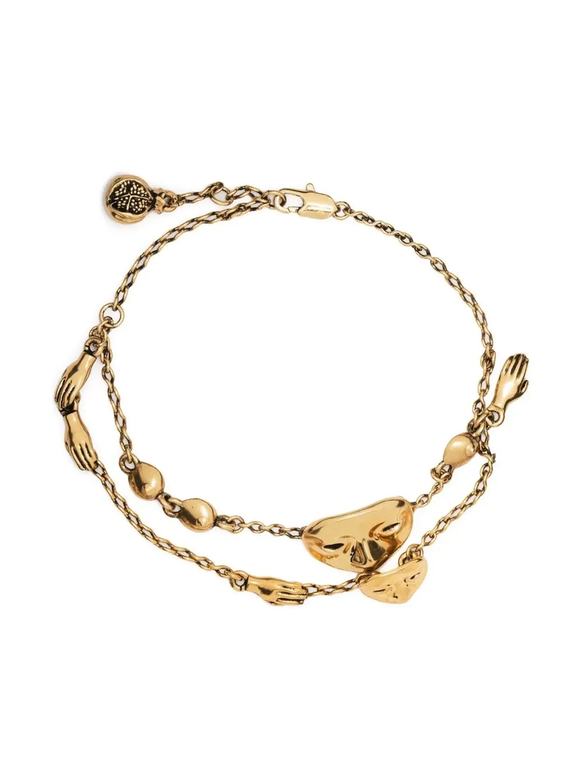 LEMAIRE Estampe chain-link bracelet - Gold - 画像1