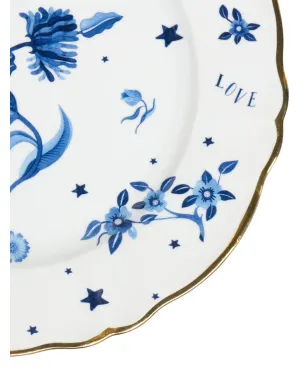 Bitossi Home La Tavola Scomposta 花柄プリント プレート - White - サムネイル2