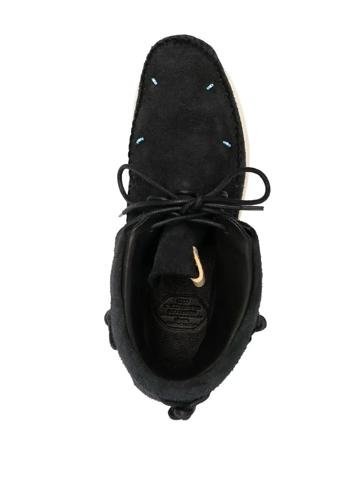 visvim Lhamo Folk スエードスニーカー - 画像4