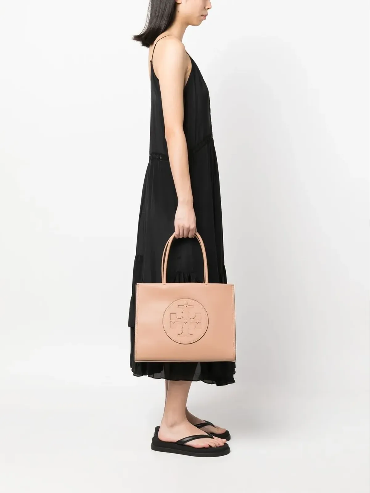 Tory Burch エラBio ミニショッピングバッグ キャメル - 画像2