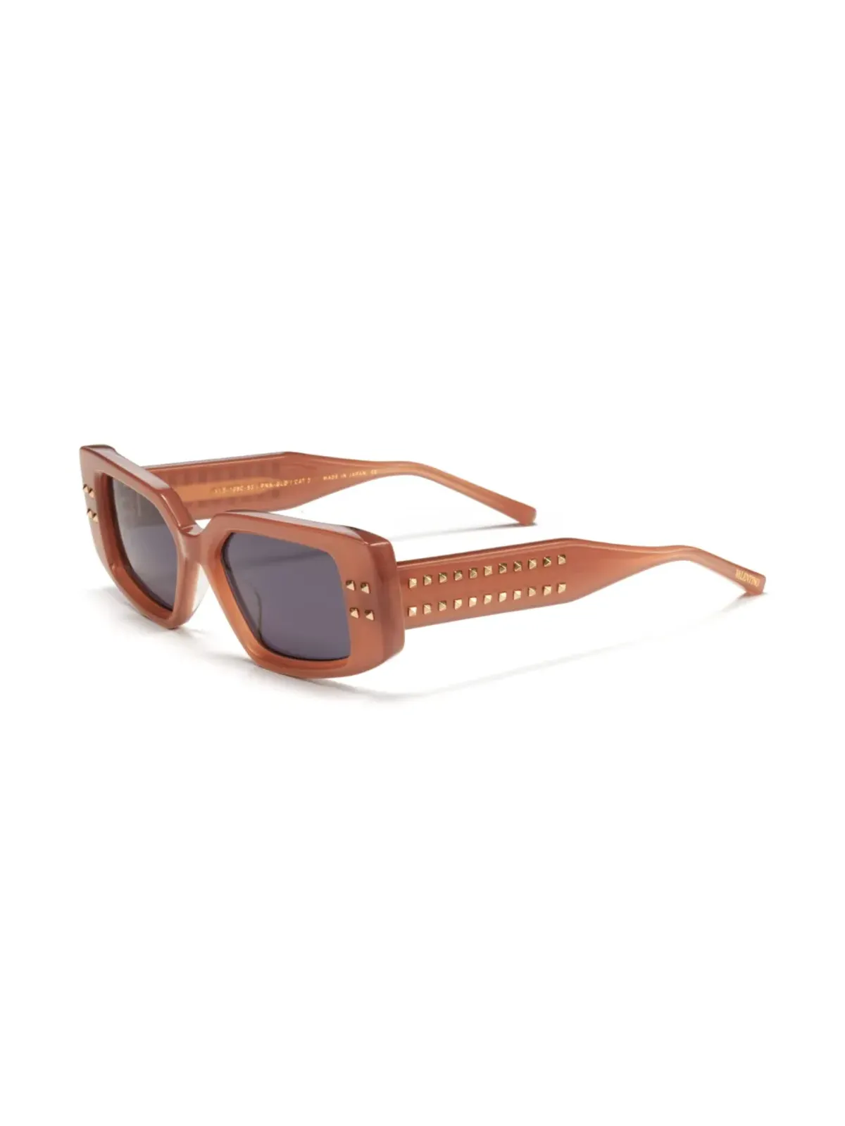 VALENTINO GARAVANI EYEWEAR ロックスタッド装飾サングラス - 画像2