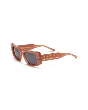 VALENTINO GARAVANI EYEWEAR ロックスタッド装飾サングラス - サムネイル2