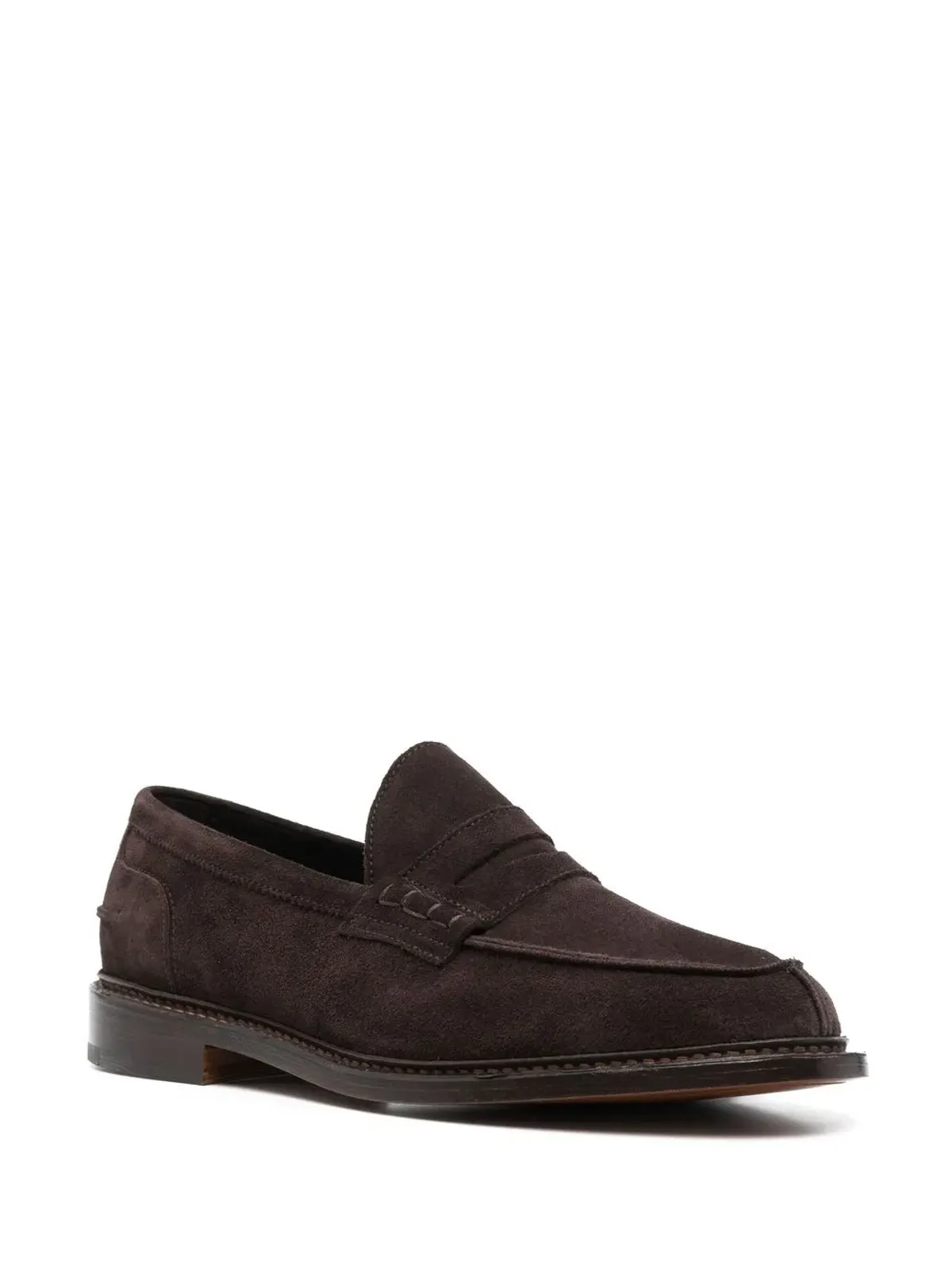 Tricker's アダム スエード ペニーローファー - 画像2