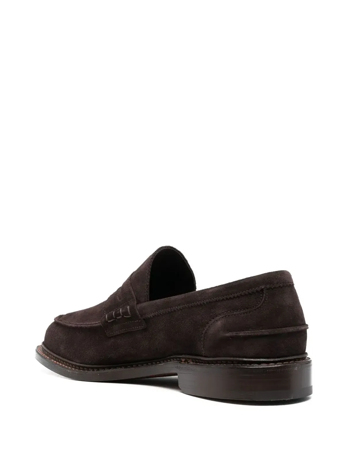 Tricker's アダム スエード ペニーローファー - 画像3