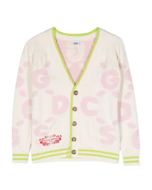 Gcds Kids エンボスロゴプリントカーディガン - サムネイル1