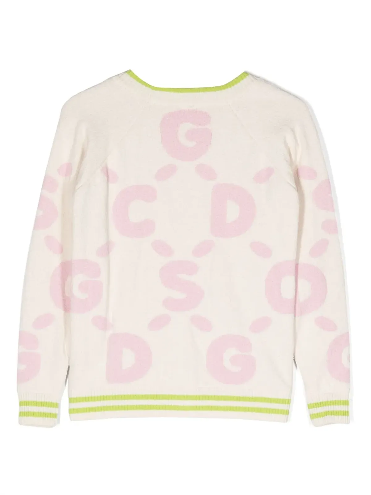 Gcds Kids エンボスロゴプリントカーディガン - 画像2