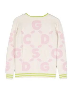 Gcds Kids エンボスロゴプリントカーディガン - サムネイル2