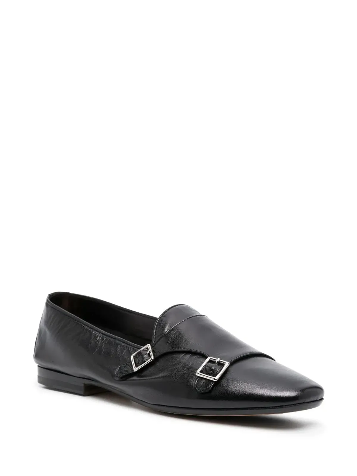 Henderson Baracco バックルディテール レザー スリッパ - 画像2