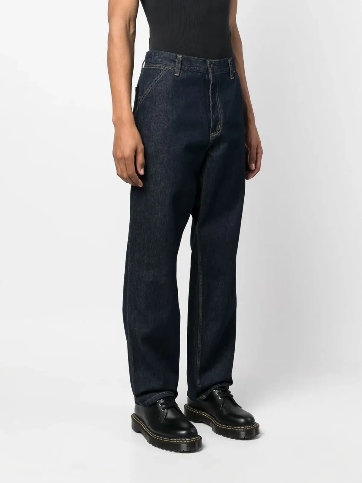 Carhartt WIP シングルニー ジーンズ - 画像3