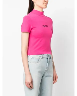 Ksubi ロゴプリント・ハイネックTシャツ - サムネイル3