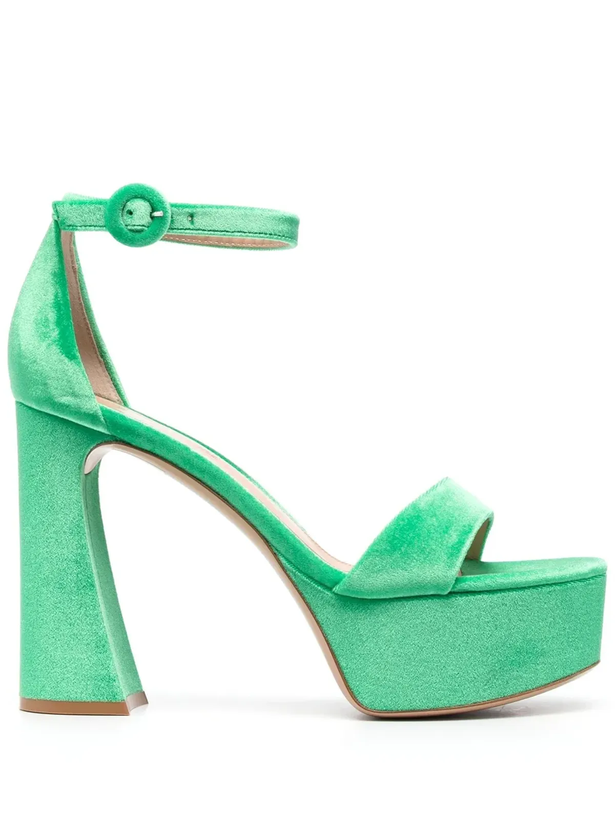 Gianvito Rossi ホリー チェニール サンダル - 画像1