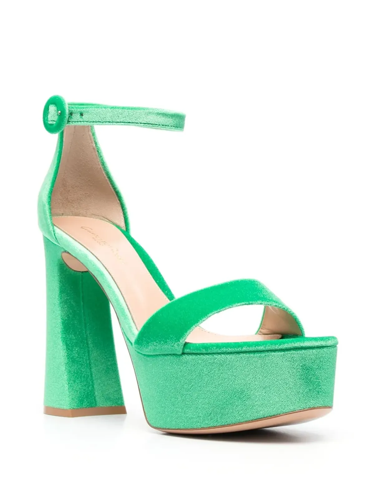 Gianvito Rossi ホリー チェニール サンダル - 画像2