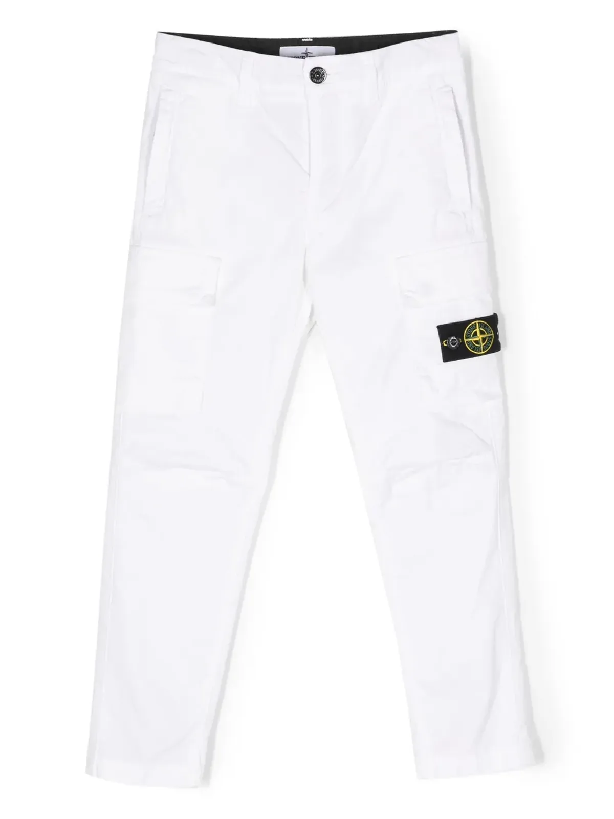 Stone Island Junior コンパスパッチ カーゴパンツ - 画像1