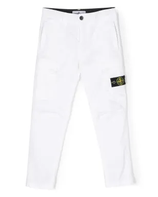 Stone Island Junior コンパスパッチ カーゴパンツ - サムネイル1