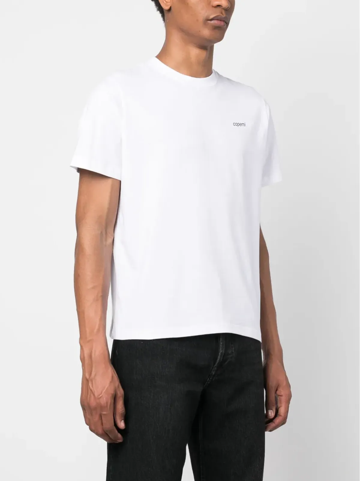 Coperni ロゴプリント コットンTシャツ - White - 画像4