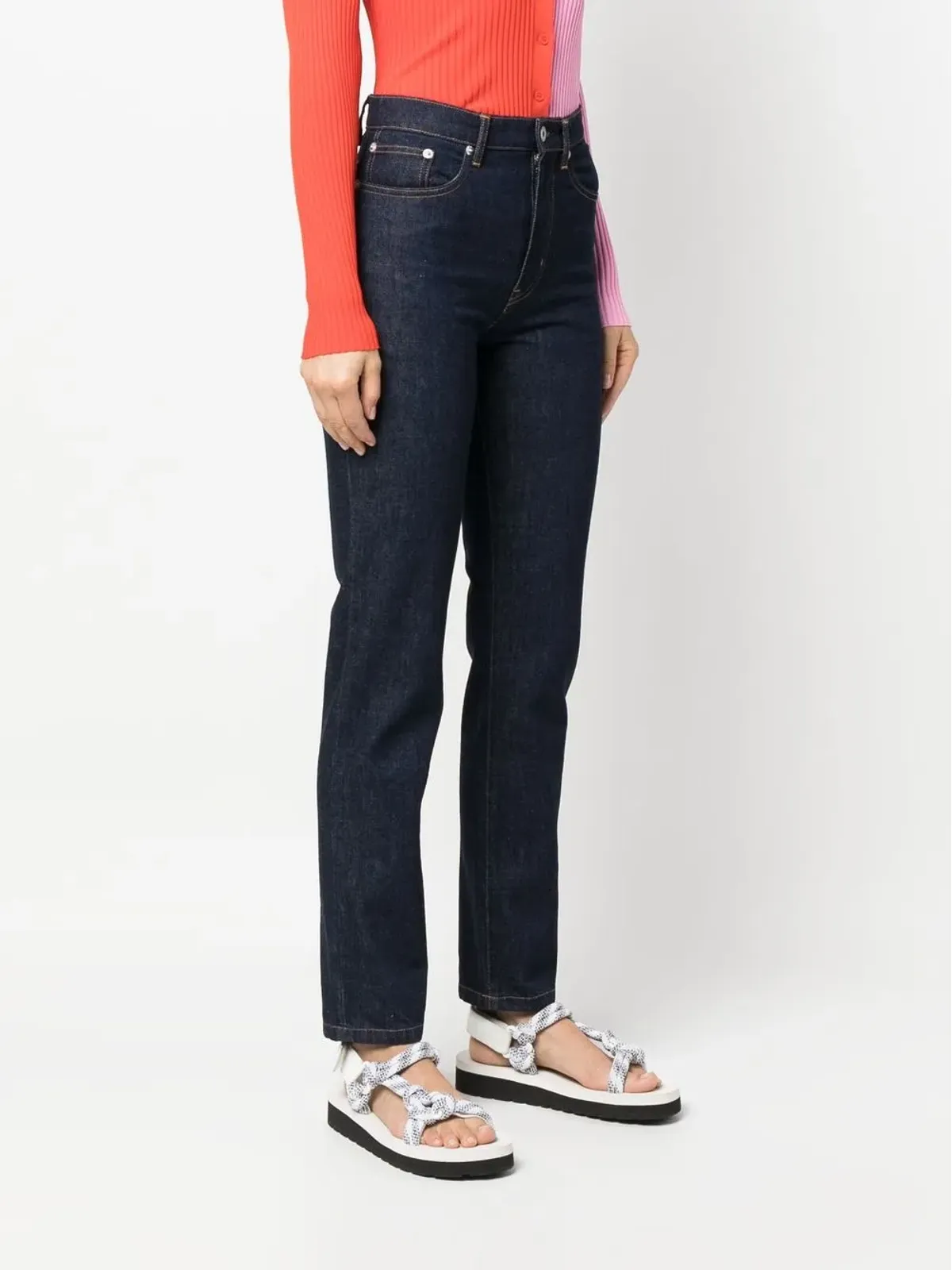 Kenzo ストレートフィットデニムジーンズ - 画像3