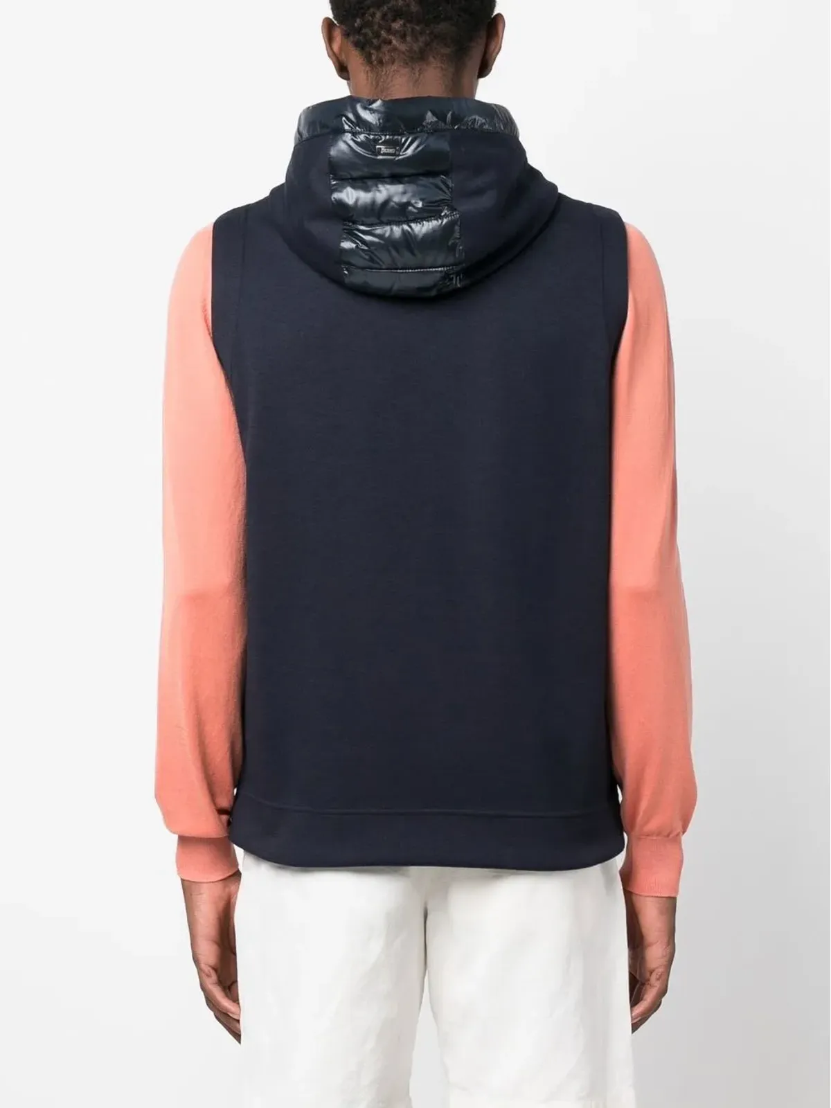 Herno パッド入りフード付きジレ - 画像4