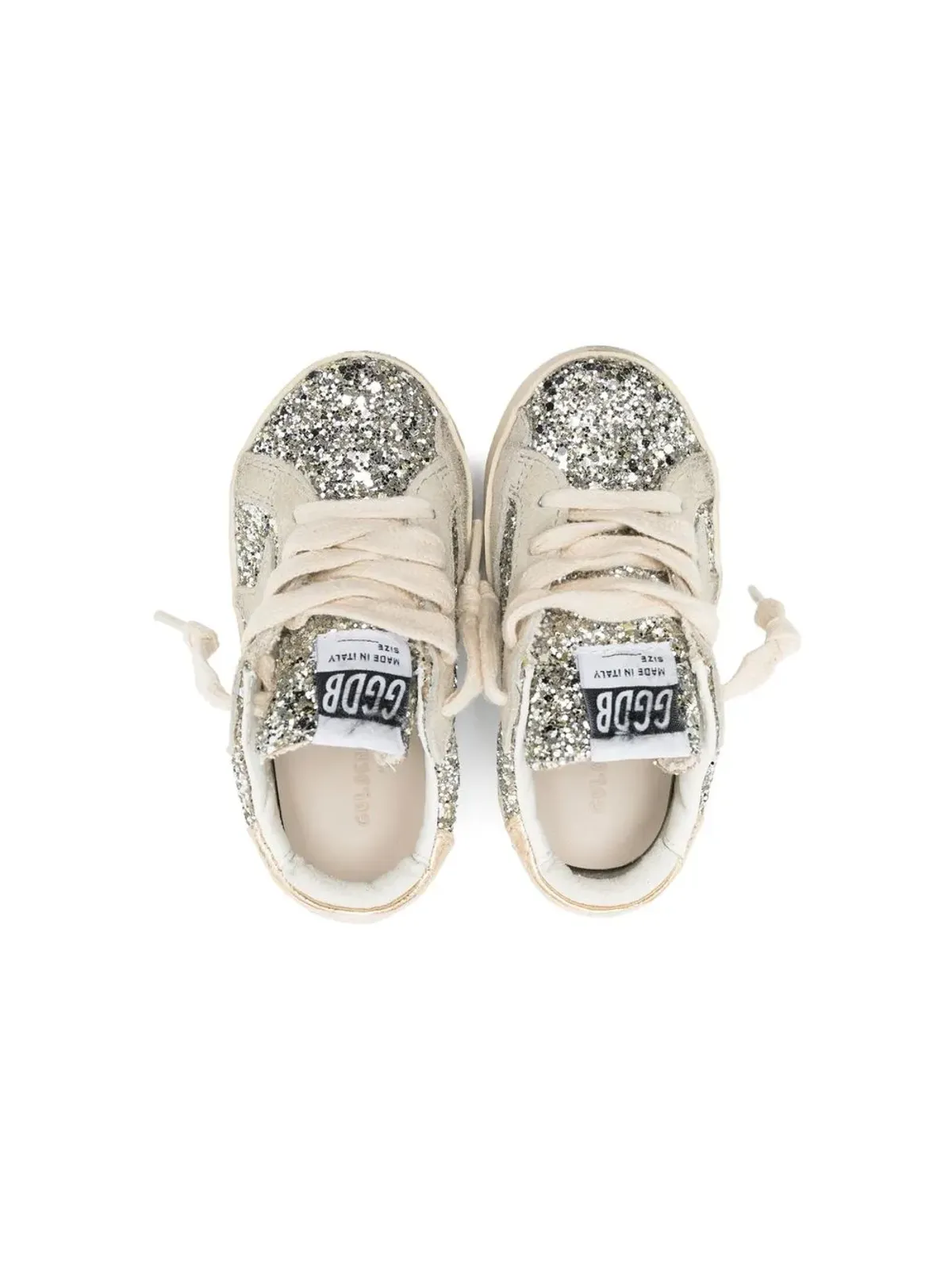 Golden Goose Kids スーパースター グリッター ローカット スニーカー - 画像3