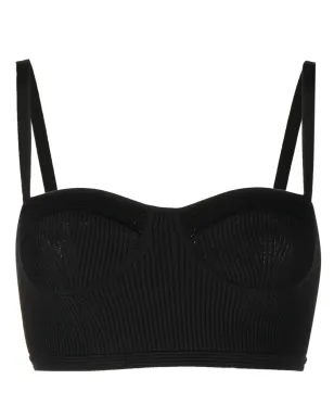 Alexander McQueen リブニット ブラトップ - サムネイル1