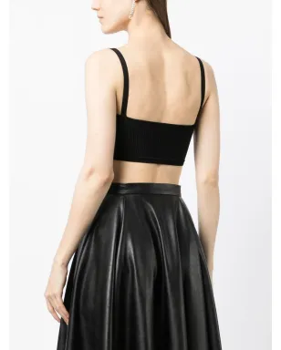 Alexander McQueen リブニット ブラトップ - サムネイル4