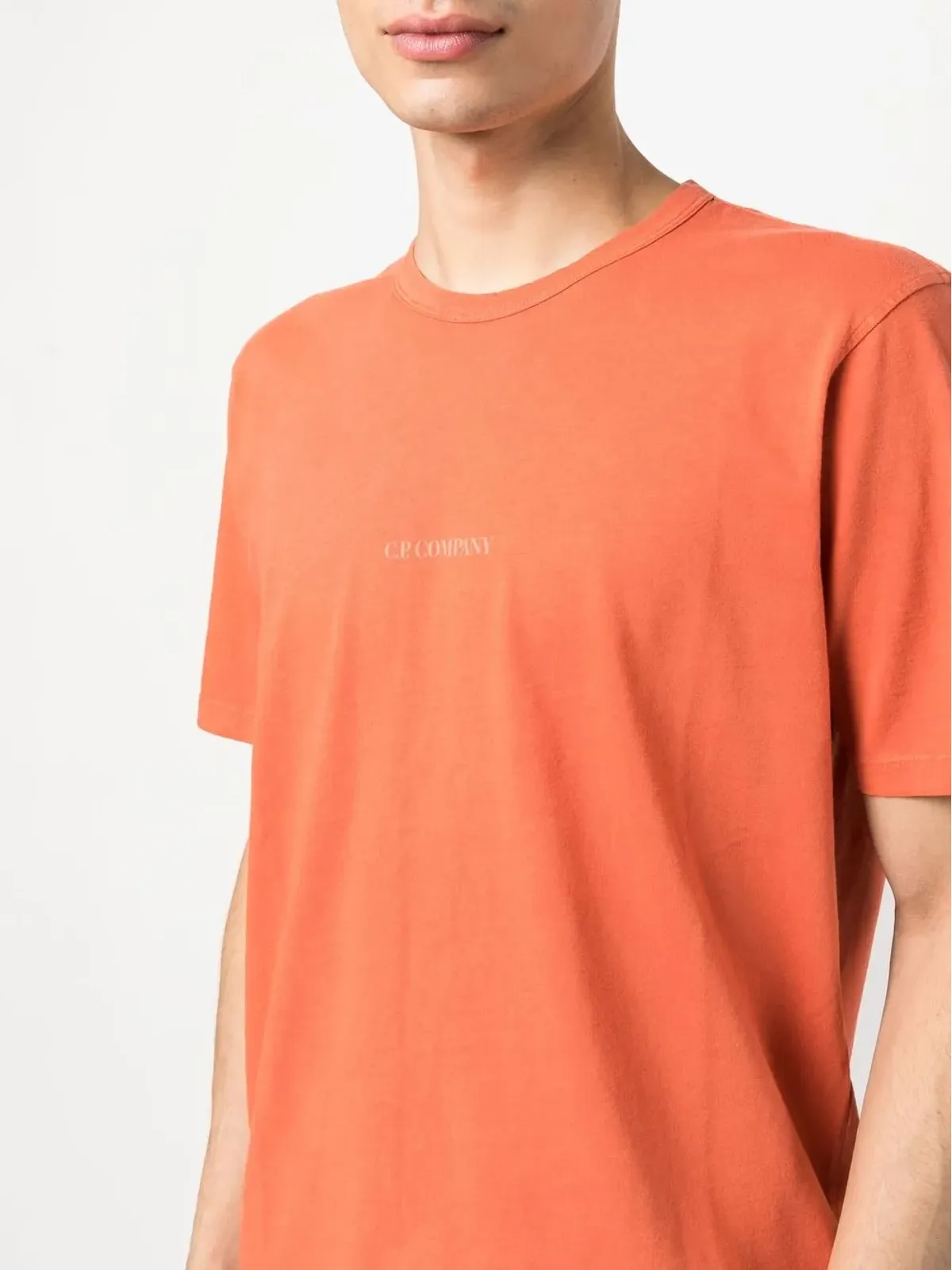 C.P. Company ロゴプリント Tシャツ - オレンジ - 画像5