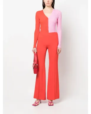 Moschino プレスドクリース加工のフレアパンツ - サムネイル2