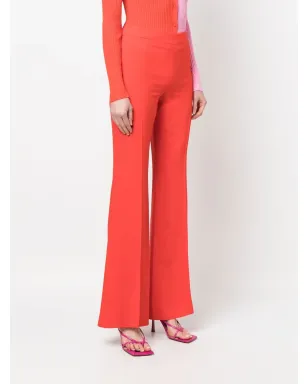 Moschino プレスドクリース加工のフレアパンツ - サムネイル3