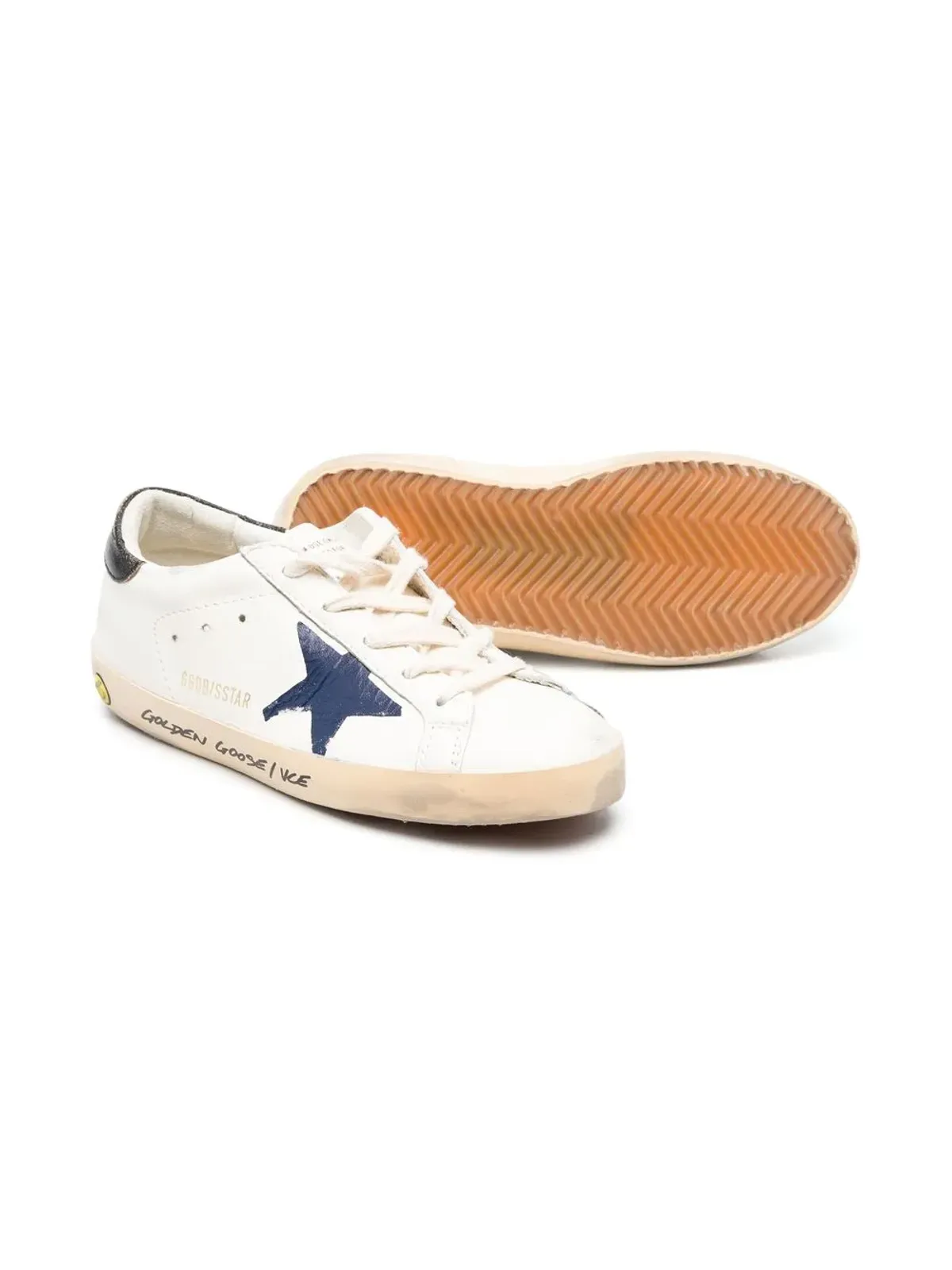 Golden Goose Kids スーパースター レースアップスニーカー - 画像2