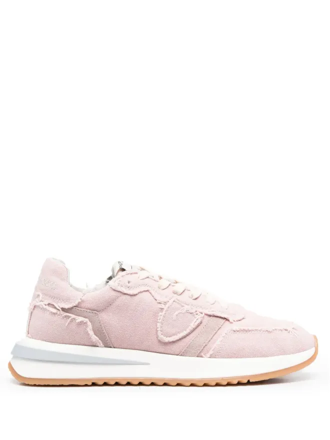 Philippe Model Paris Philippe Model Paris トロペス 2.1 キャンバススニーカー - ピンクの商品画像