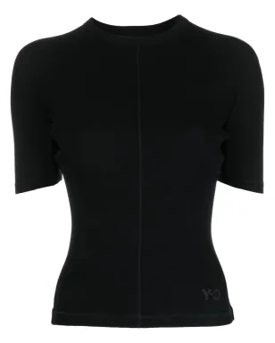 Y-3 ロゴプリント半袖Tシャツ - サムネイル1