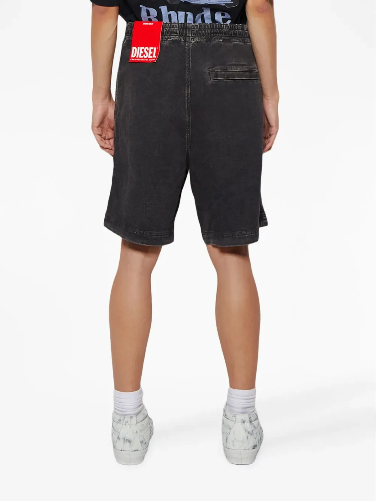 Diesel D-Boxy デニムショーツ - ブラック - 画像5