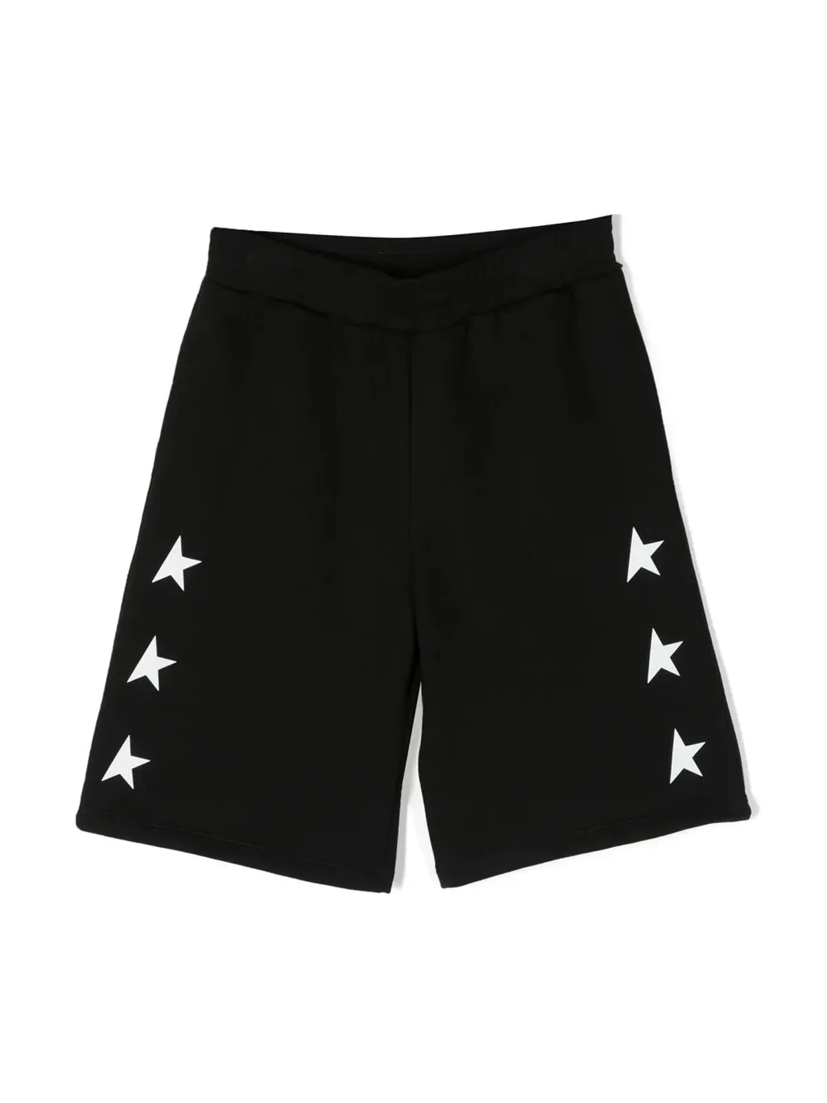 Golden Goose Kids ロゴプリント・ワイドレッグショーツ - 画像1