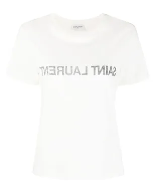 Saint Laurent リバースロゴプリント Tシャツ - サムネイル1