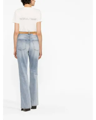Saint Laurent リバースロゴプリント Tシャツ - サムネイル3