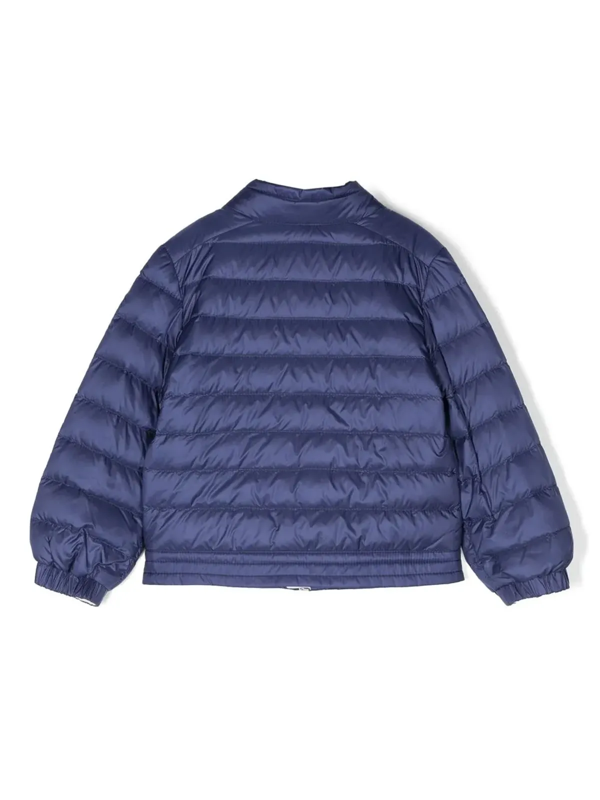 Moncler Enfant ロゴパッチ グースダウン ボンバー ジャケット - 画像2